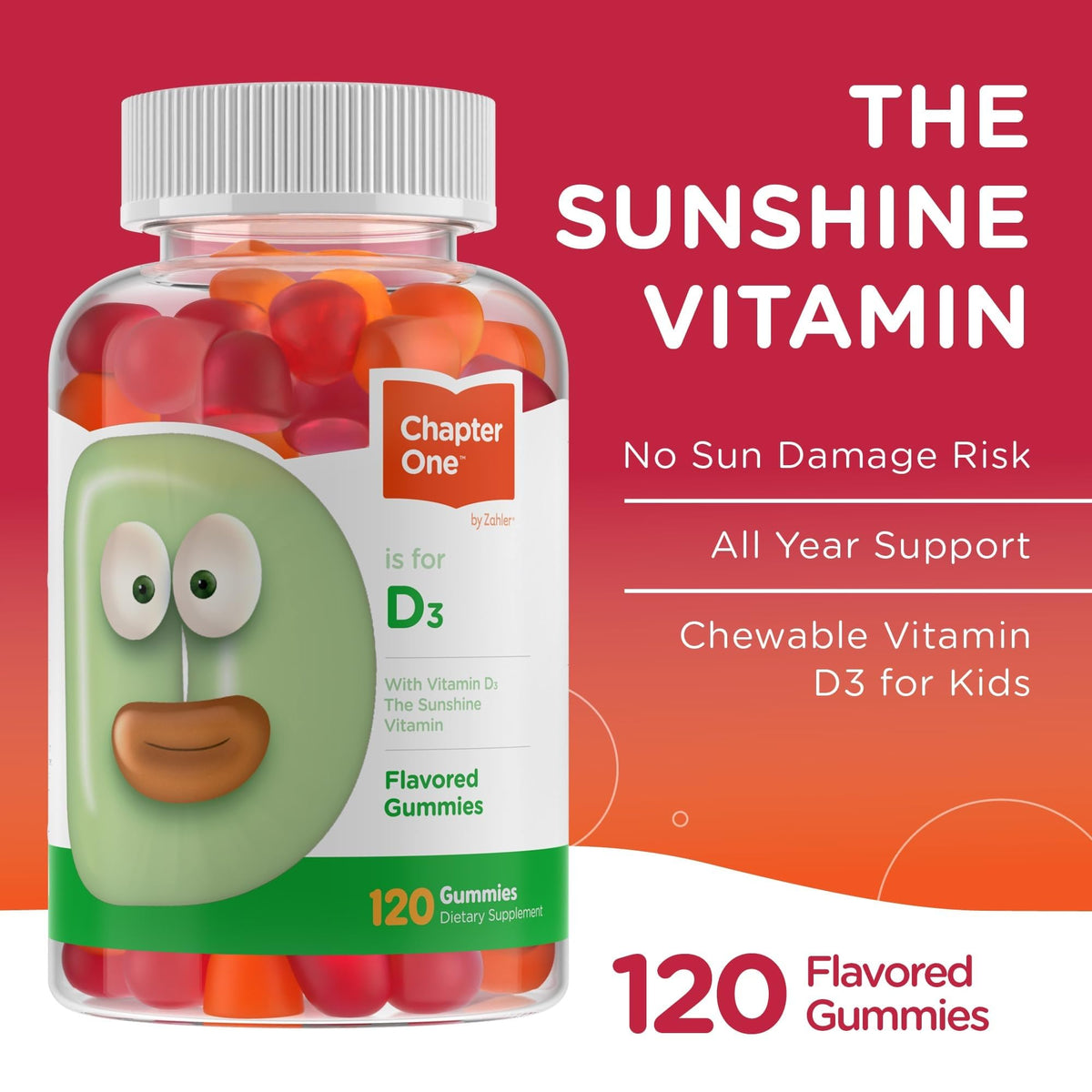 Gélifié Zahler Vitamine D3 dans la main d'un adulte
