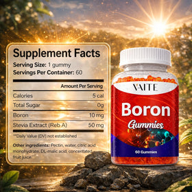 Gélifiées de Boron VAITE, couleur et texture