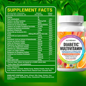 Gélifiées NutraPep Multivitamines 181g avec un verre d'eau
