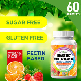Gélifiées NutraPep Multivitamines 181g avec une main tenant une gélifiée