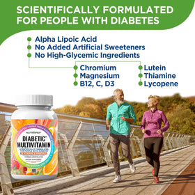 Gélifiées NutraPep Multivitamines 181g vue arrière avec ingrédients