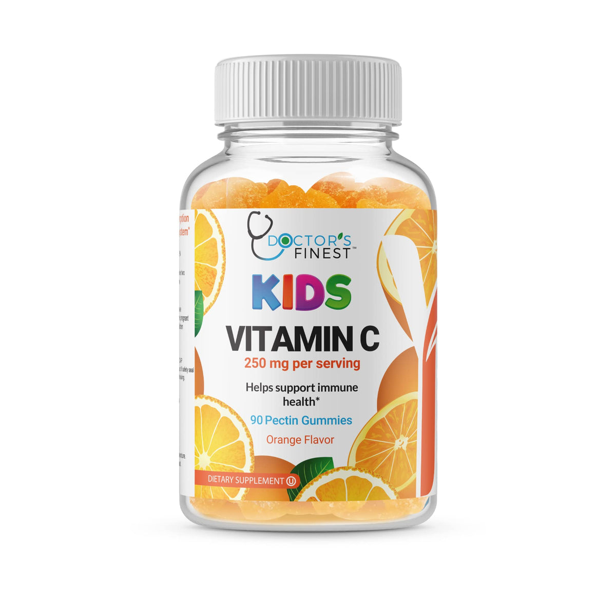 Gélifiés à la vitamine C Doctors Orders, vue avant avec emballage orange