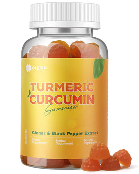 Gélifiés au curcuma ORGMO, emballage avant avec description