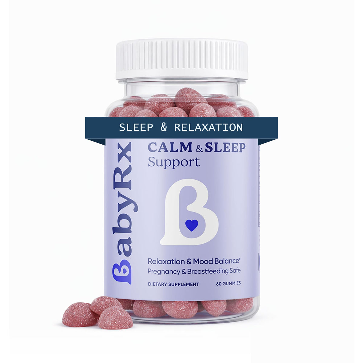 Gélifiés au magnésium glycinate BabyRx en boîte de 209g