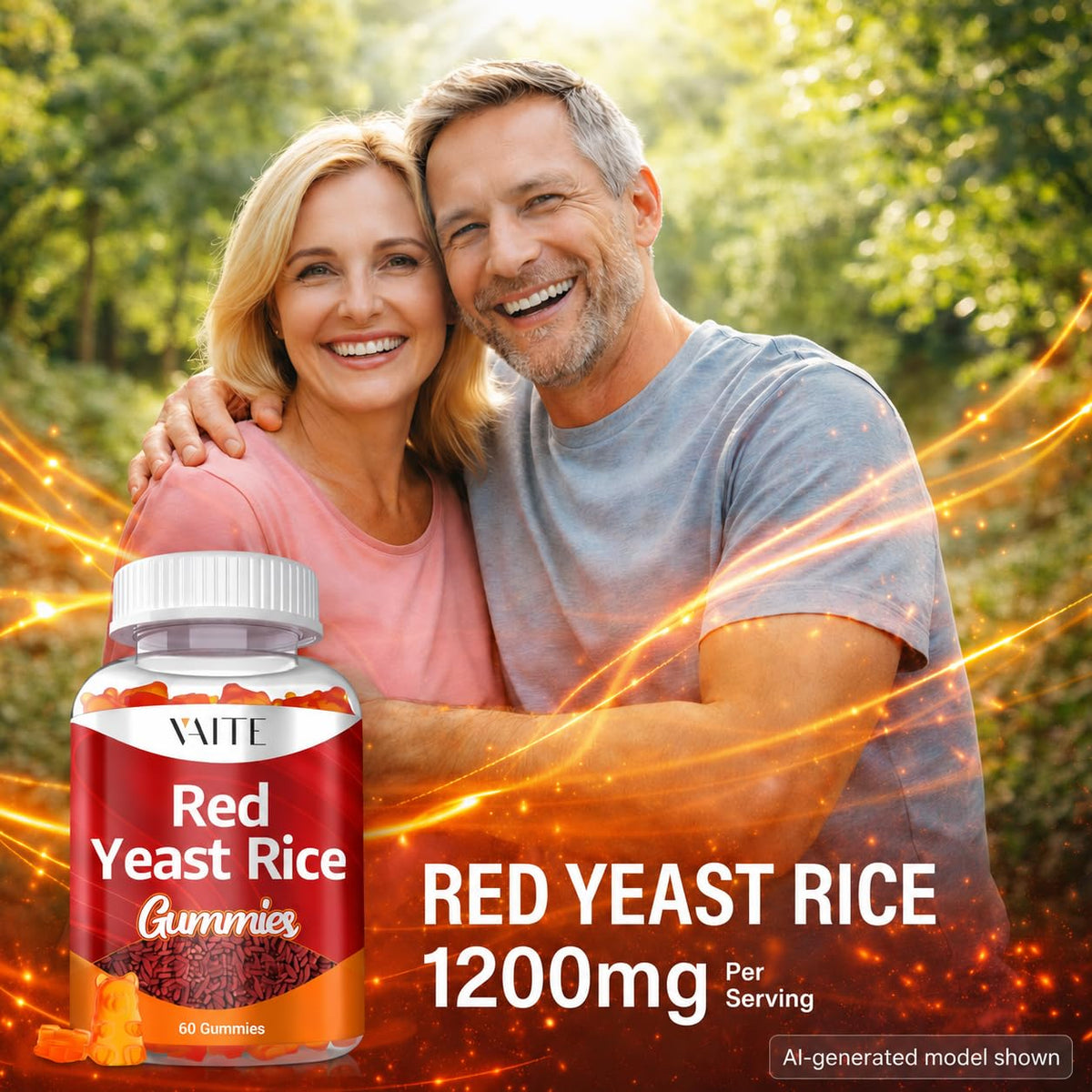 Gélifiés de riz rouge VAITE avec étiquette des ingrédients