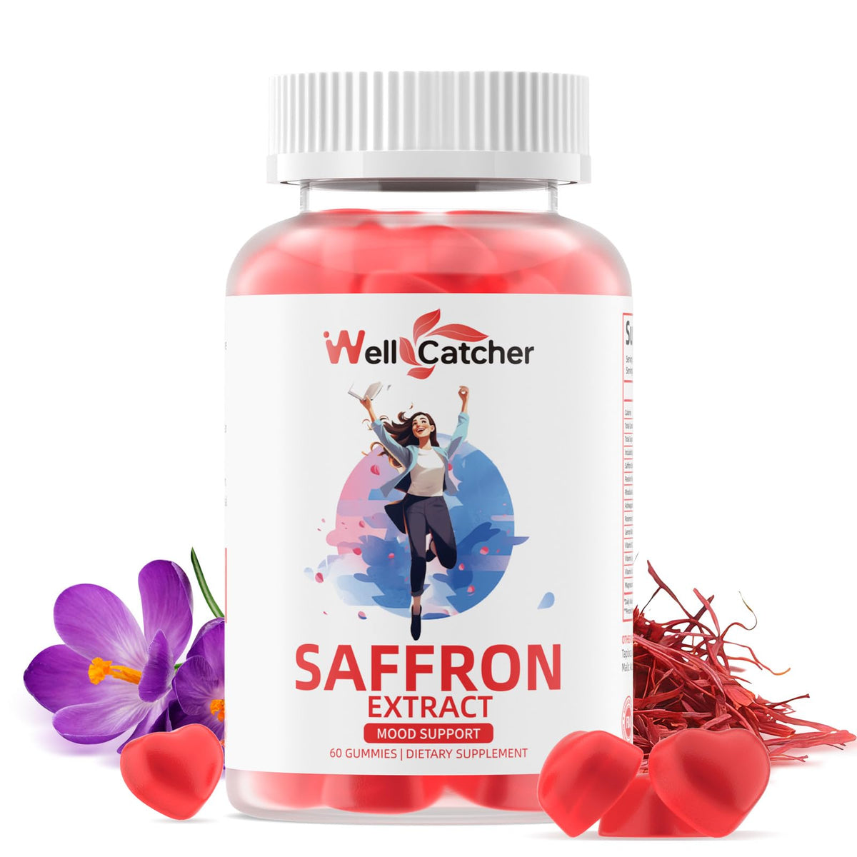 Gélifiés de Safran Wellcatcher vue de face avec packaging