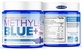 Gélifiés liposomaux Methylene Blue MAXLIFE NATURALS, 60 unités en bouteille