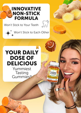 Gélifiés Lunakai au curcuma et gingembre 500mg, prise de deux gélifiés