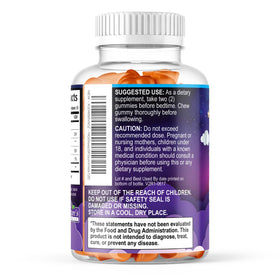 Gélifiés Nature's Gummies sur une assiette, décorés de tranches d'orange