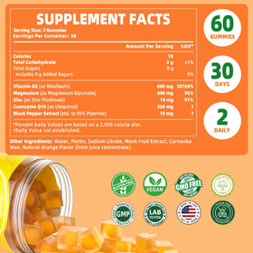 Gélifiés SumDIP B2 sur une table avec fruits
