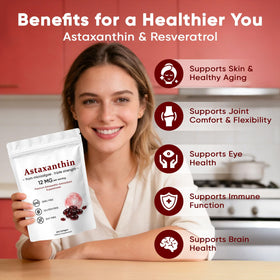 Gélule Astaxanthin 12mg VSXAZ vue de près