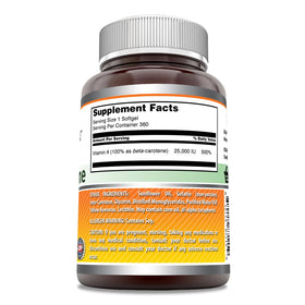 Gélule Beta Carotène Amazing Nutrition vue de près