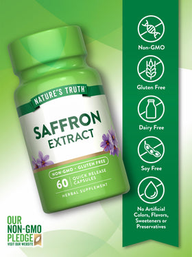 Gélule concentrée d'extrait de safran Nature's Truth