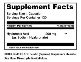 Gélule d'acide hyaluronique Amazing Nutrition