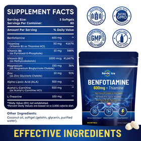Gélule de B1 Benfotiamine de ReviNutra