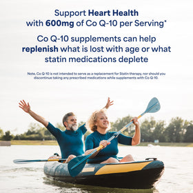 Gélule de Coenzyme Q10 Puritan's Pride en gros plan