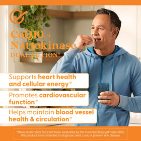 Gélule de Doctor's BEST CoQ10 100 mg et Nattokinase ouverte