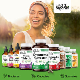 Gélule de Gymnema Wild & Organic prête à être prise