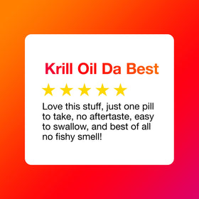 Gélule de krill MegaRed avec astaxanthine vue de près