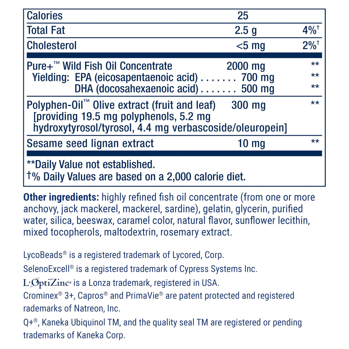 Gélule de Super Ubiquinol CoQ10 des Packs de Nutriments Complets Avancés