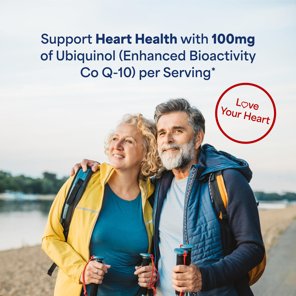 Gélule de Ubiquinol CoQ10 100mg de Puritan's Pride en gros plan