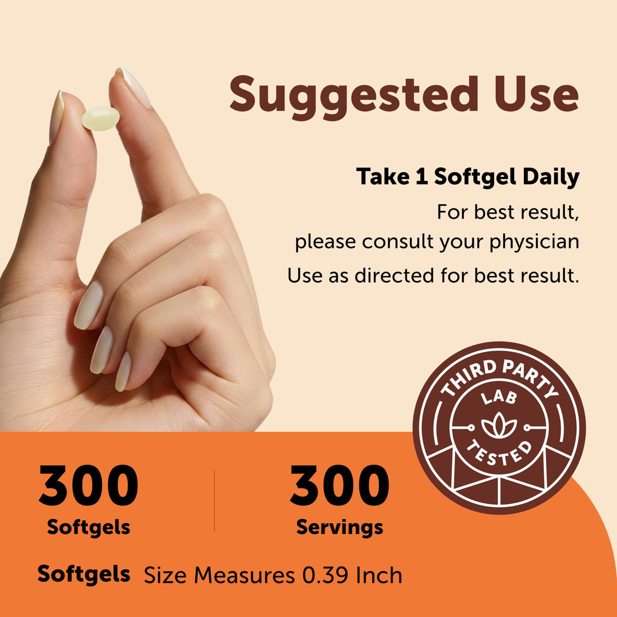 Gélule de Vitamine D3 2000 UI + K2 MK-7 de Micro Ingredients sur fond blanc