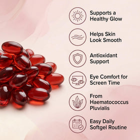 Gélule de ZALPNUP Astaxanthin 12mg avec huile MCT en gros plan