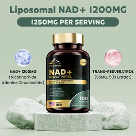 Gélule du complément alimentaire NAD+ liposomal de MEGNETA