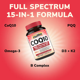 Gélule Vitalibre CoQ10 200mg vue de près