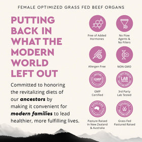 Gélules Ancestral Supplements Complément Alimentaire sur une table en bois