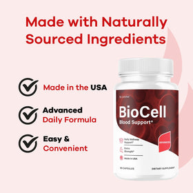 Gélules Bio Cell pharmagetics avec un verre d'eau