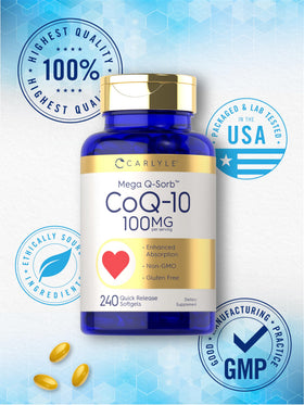 Gélules Carlyle CoQ10 avec extrait de poivre noir