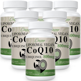 Gélules Ciaceae CoQ10 Liposomal 800mg, vue de face