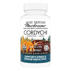 Gélules CordyChi de Host Defense, 60 capsules en bouteille