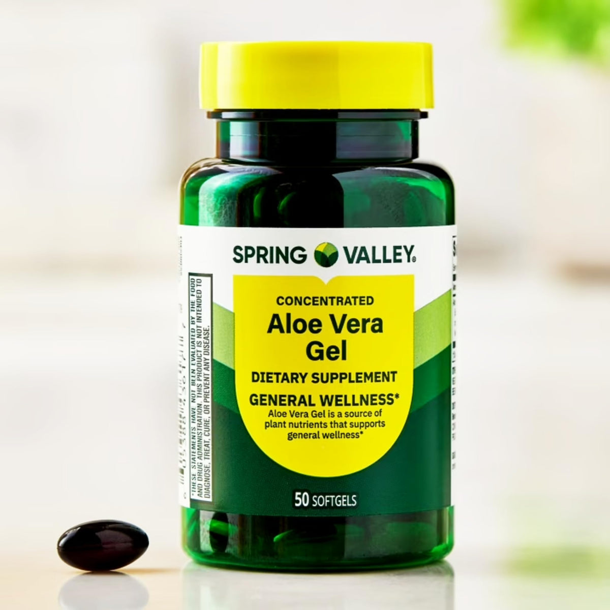 Gélules d'Aloe Vera avec un repas équilibré