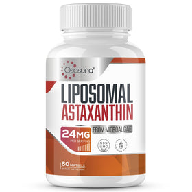 Gélules d'astaxanthine liposomale Osasuna 24 mg en boîte