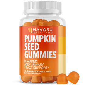 Gélules d'huile de graines de citrouille HAVASU NUTRITION vue avant avec emballage