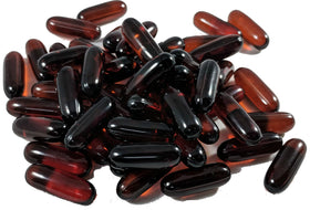 Gélules d'huile de lin bio Vitalité Now! dans un bol