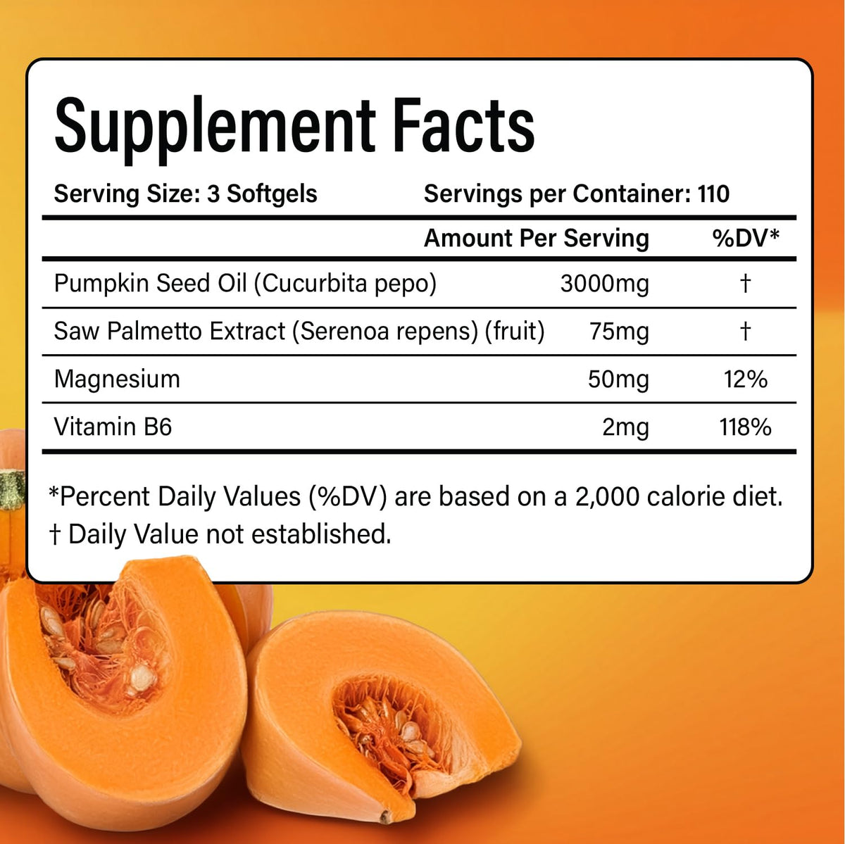 Gélules d'huile de pépin de citrouille FitVitality dans la main