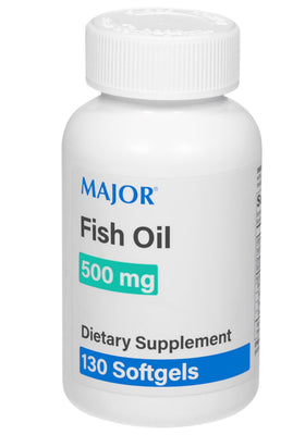 Gélules d'huile de poisson MAJOR 500mg, emballage avant