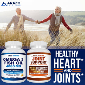 Gélules d'huile de poisson Omega-3 dans une main