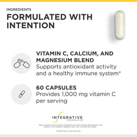 Gélules d'Integrative Therapeutics avec étiquette visible