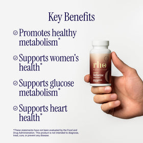 Gélules de berbérine Rho Nutrition sur fond blanc