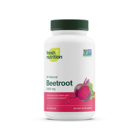 Gélules de Betterave Bio Fresh Nutrition 2400mg - vue de l'avant