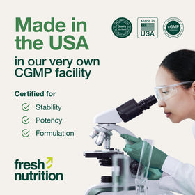 Gélules de Betterave Bio Fresh Nutrition avec des ingrédients naturels