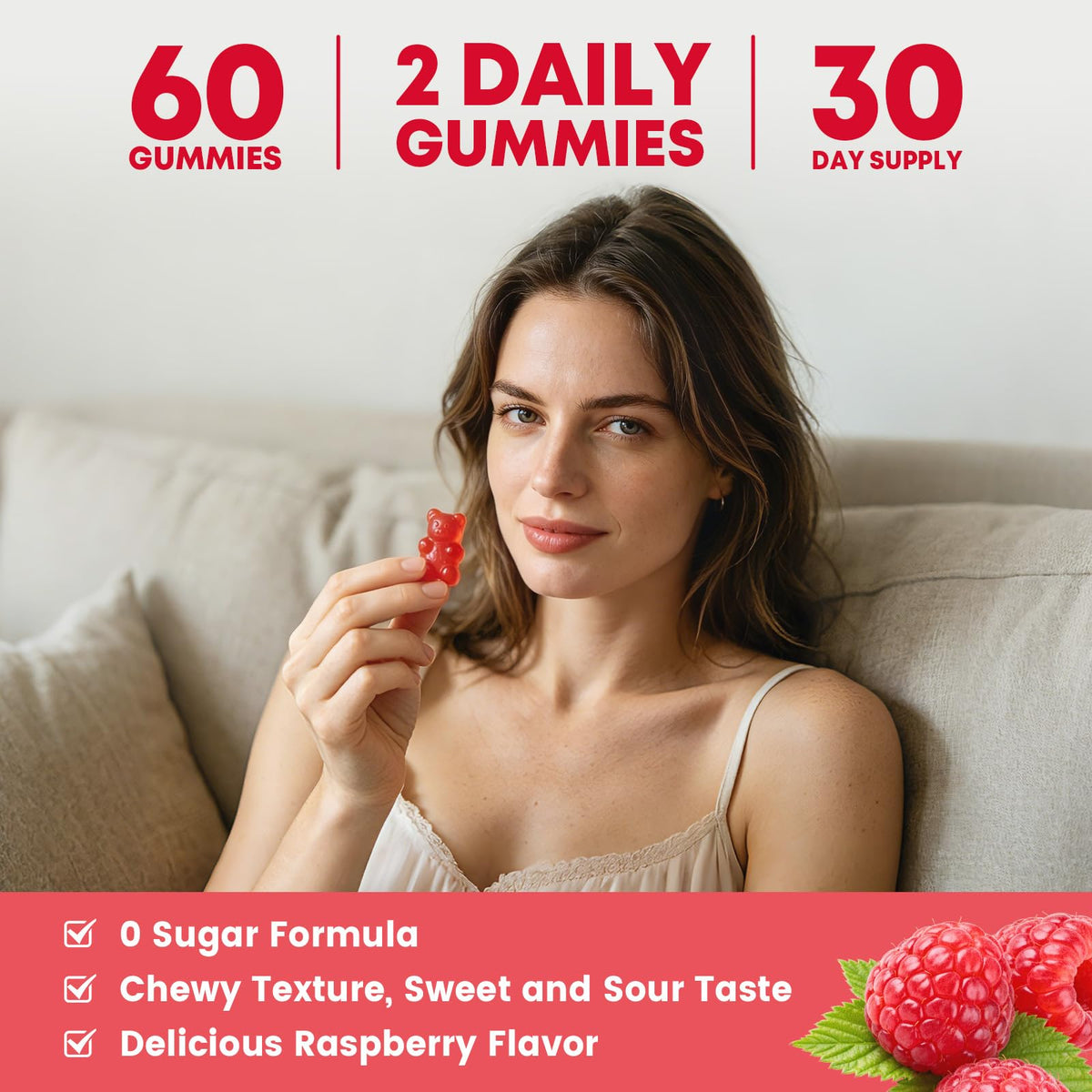 Gélules de Calcium Citrate 1200 mg de JIANKYTZ sur un fond blanc