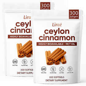 Gélules de Canelle de Ceylan LIRAE, 300 gélules en format boîte