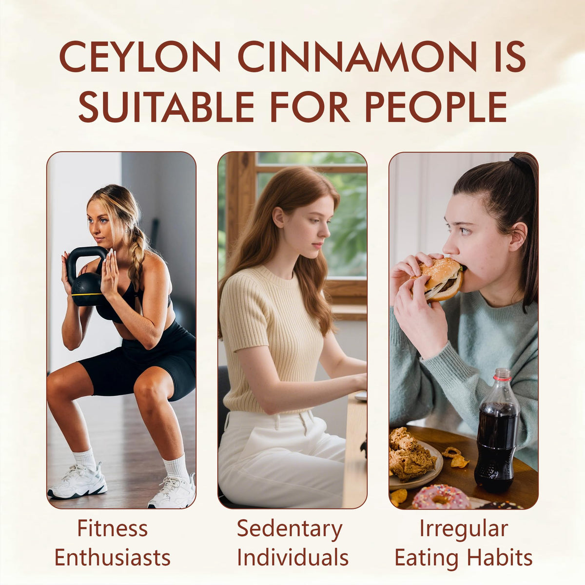 Gélules de cannelle de Ceylan Aelyafle dans une cuillère en bois