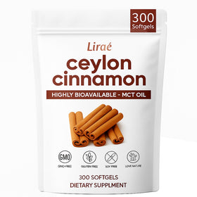 Gélules de cannelle de Ceylan LIRAE en bouteille vue de face