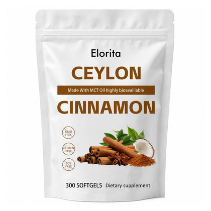 Gélules de cannelle de Ceylan MGY 300 unités avec emballage